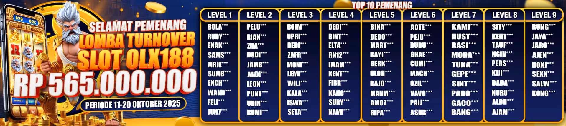 Bonus New Member 30%